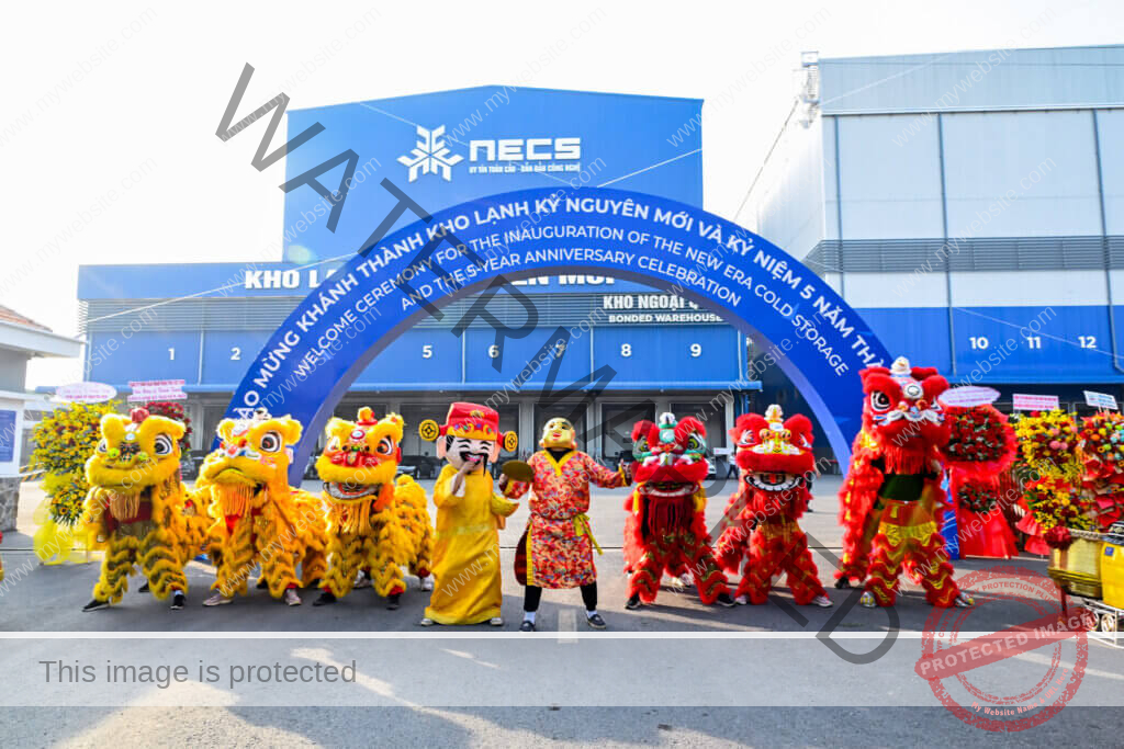 HAU 3115 Kho Lạnh NECS tổ chức thành công Lễ Khánh Thành và Kỷ niệm 5 năm thành lập
