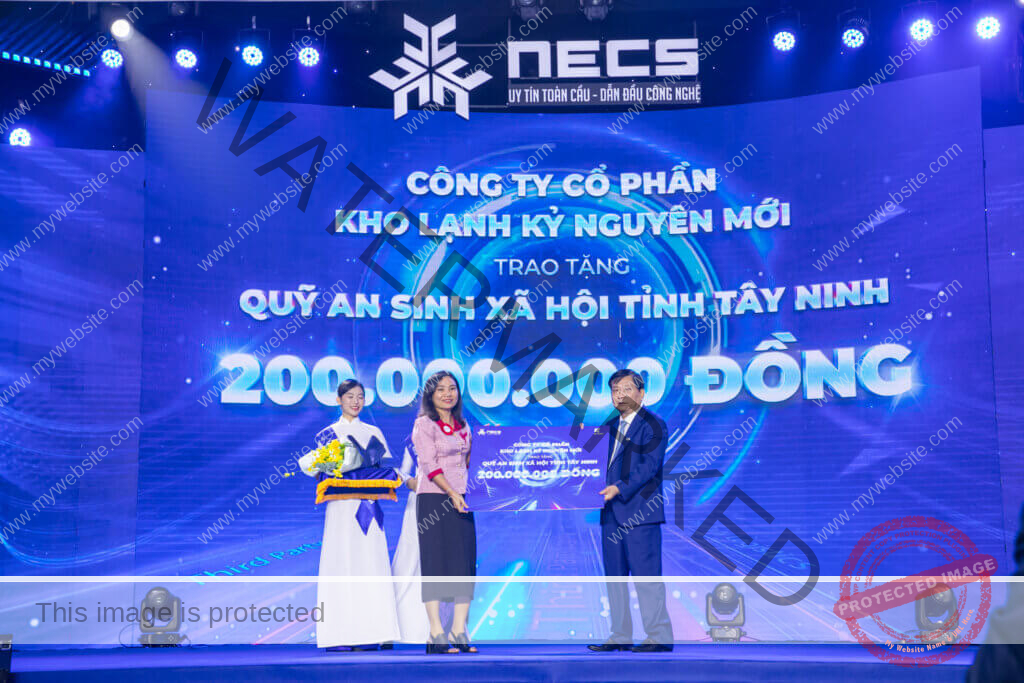 MG 0686 NECS trao tặng phần quà đến Quỹ An sinh Xã hội tỉnh Tây Ninh
